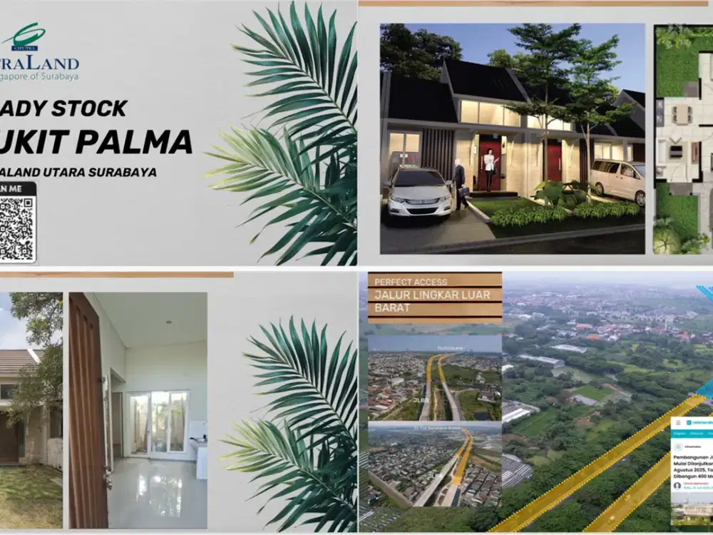 Bukit Palma CitraLand Utara Surabaya Barat (Palma Series Quality Home) - Subsisdi DP 5%