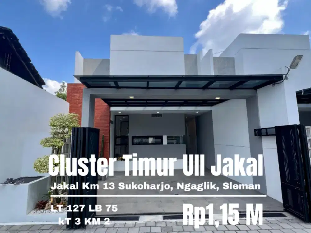 Rumah Baru Timur UII Jakal Km 13 Sukoharjo