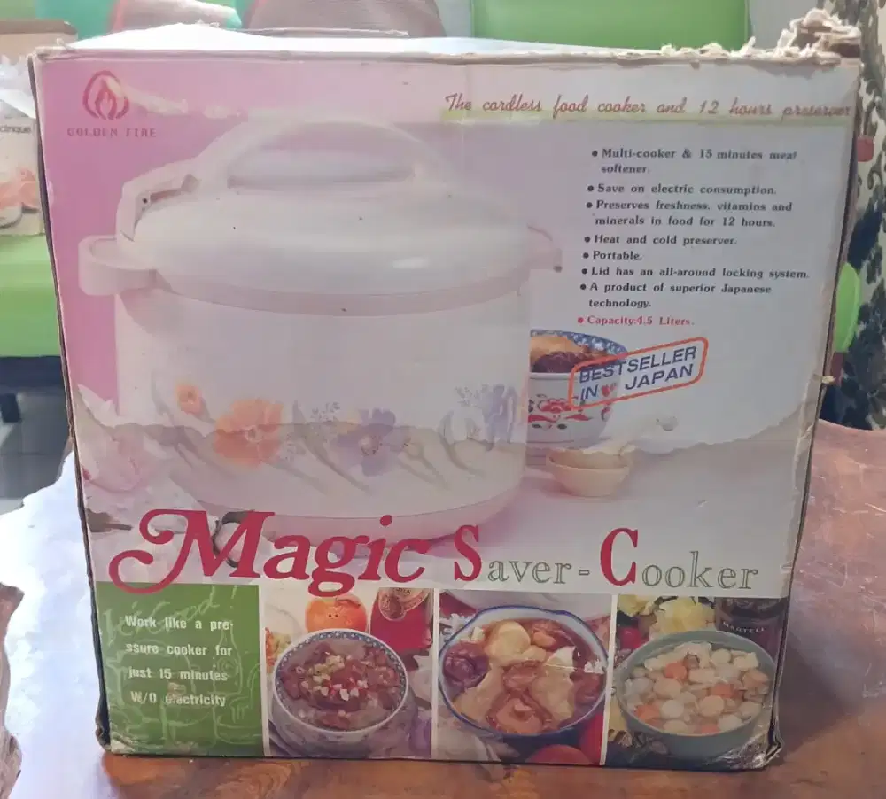 Magic saver cooker or panci presto simpan sd 12 jam panas or dingin