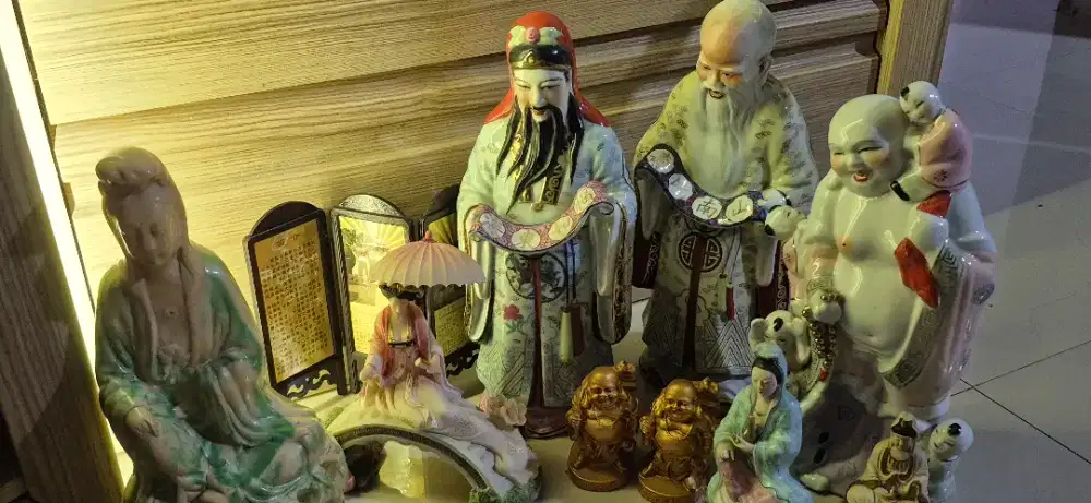 PATUN PAJANGAN CHINESE DEWA DEWI BUDDHA