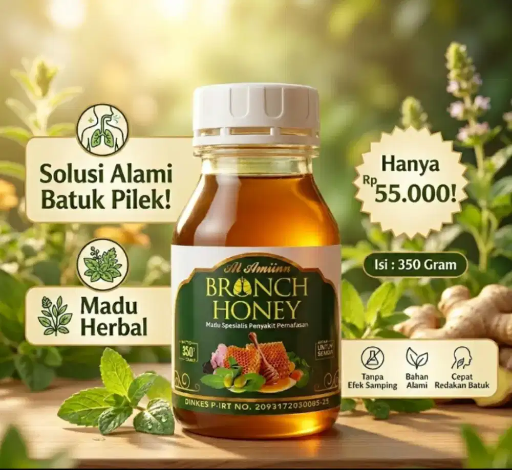 Madu Spesialis Paru-Paru dan Pernafasan