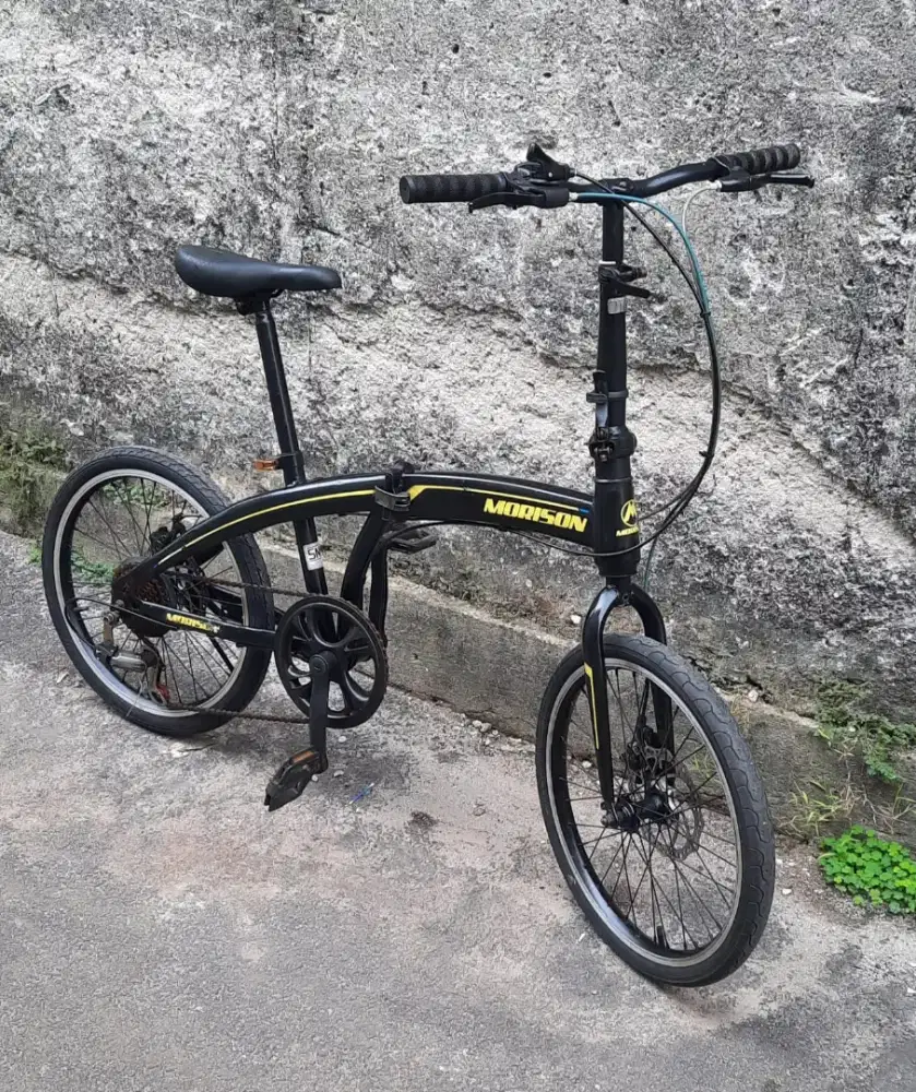 Jual sepeda lipat morison uk 20 speed 7.