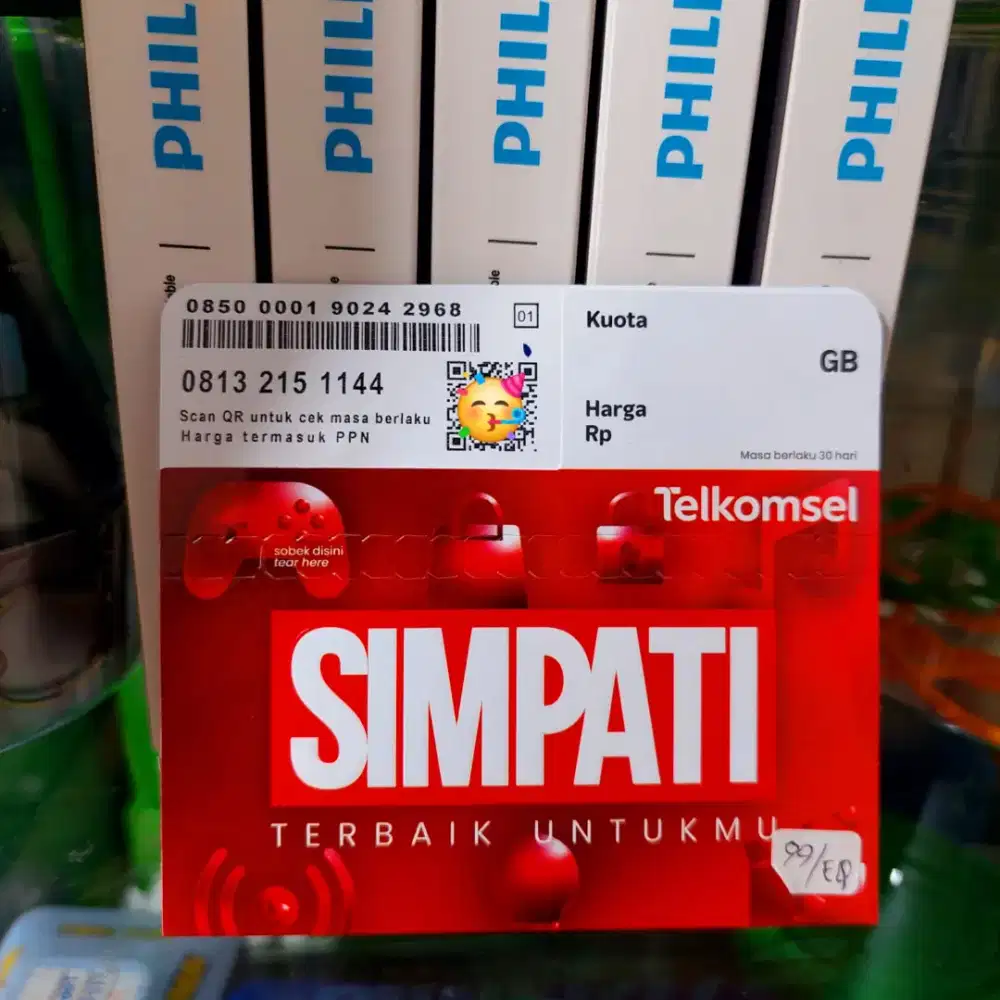 Kartu Perdana Cantik Telkomsel 11 Digit 4G/5G Nasional