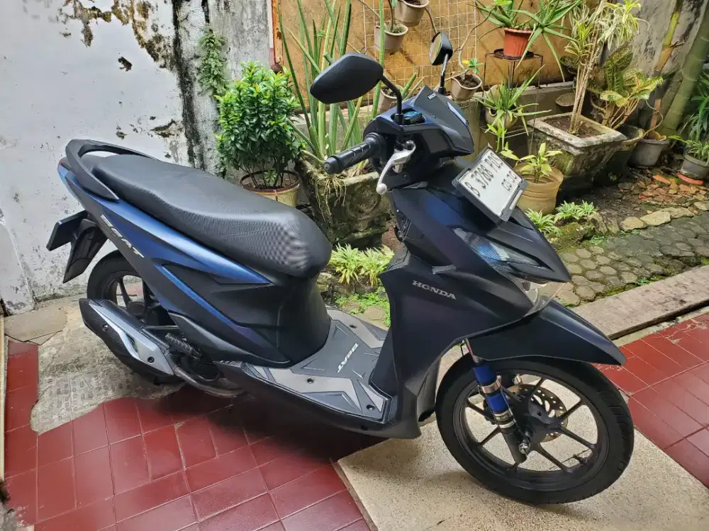 Honda Beat Deluxe Keyless  Biru doff  2025 Full orisinil