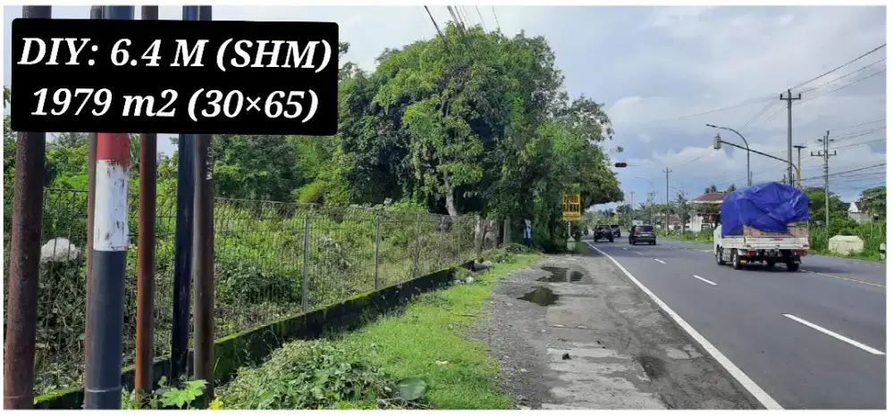 TANAH JOGJA 1979m2, SHM, LANGSUNG PEMILIK (0877-1614-4373)