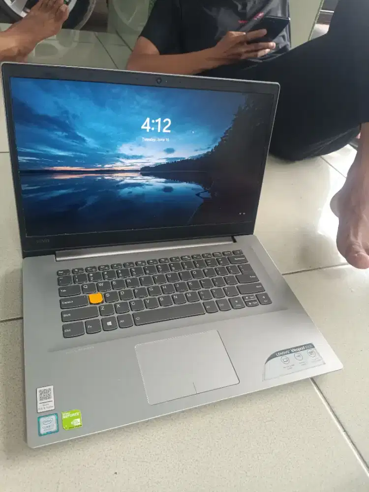 Dijual laptop lenovo ideapad 320s core i7 gen8 dual vga Nvidia 920MX