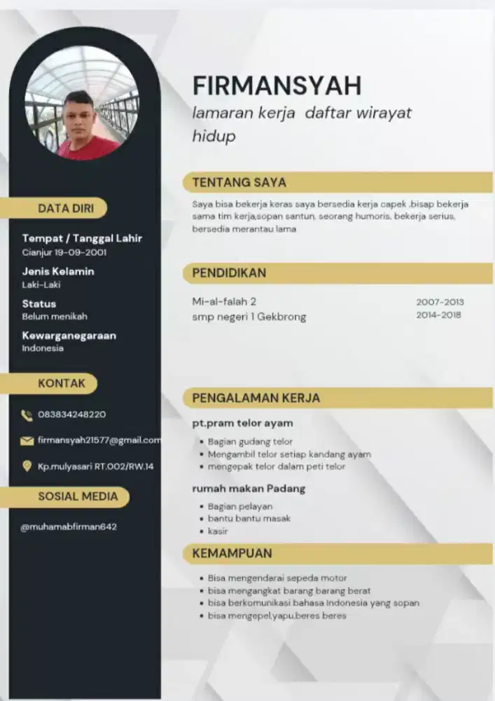 Mencari lowongan kerja