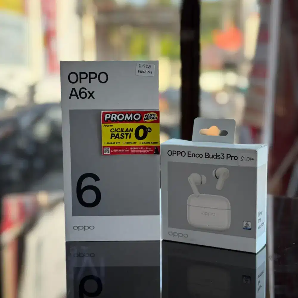 Oppo A6X barang baru garansi resmi iBox
