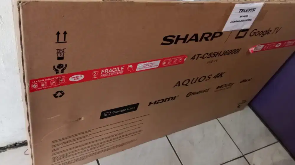 Jual tv sharp aquos 55inc