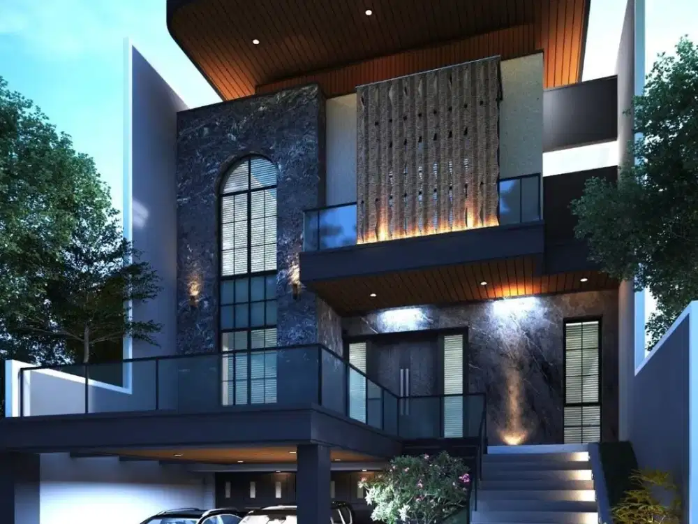 RUMAH STAMFORD CITRALAND*NEW MINIMALIS*Hadap Utara• Carport 2 mobil • Garasi 4 mobil • Private Balcony • Minibar and Pantry