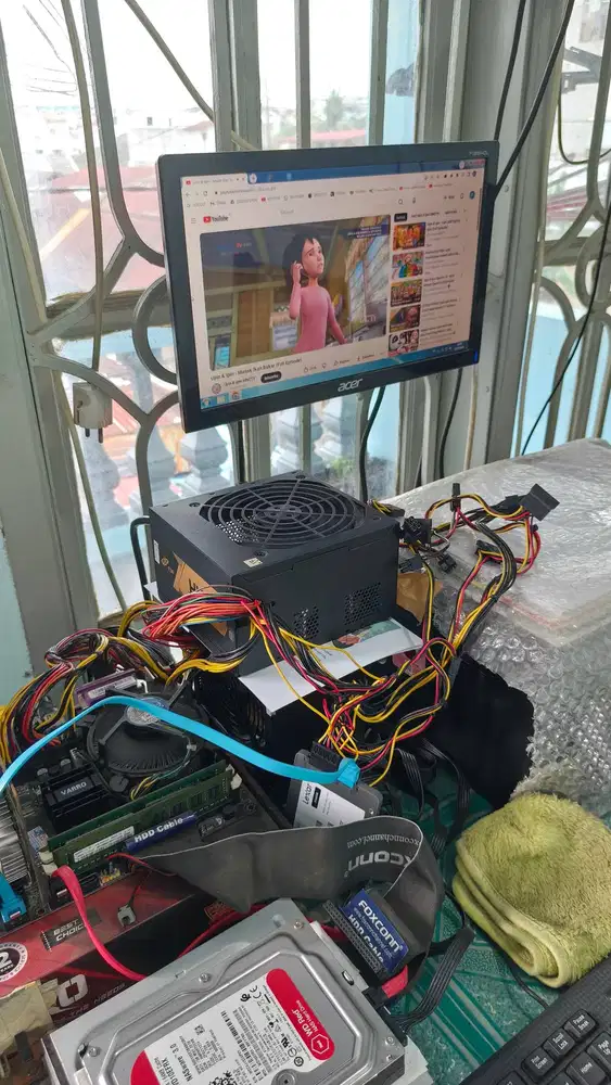 Power Supply Komputer PC FSP HV Pro 80+ 550Watt Second Normal Tested