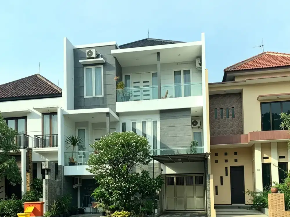 Rumah 3 lantai Kertajaya Indah Regency* Listrik 3500