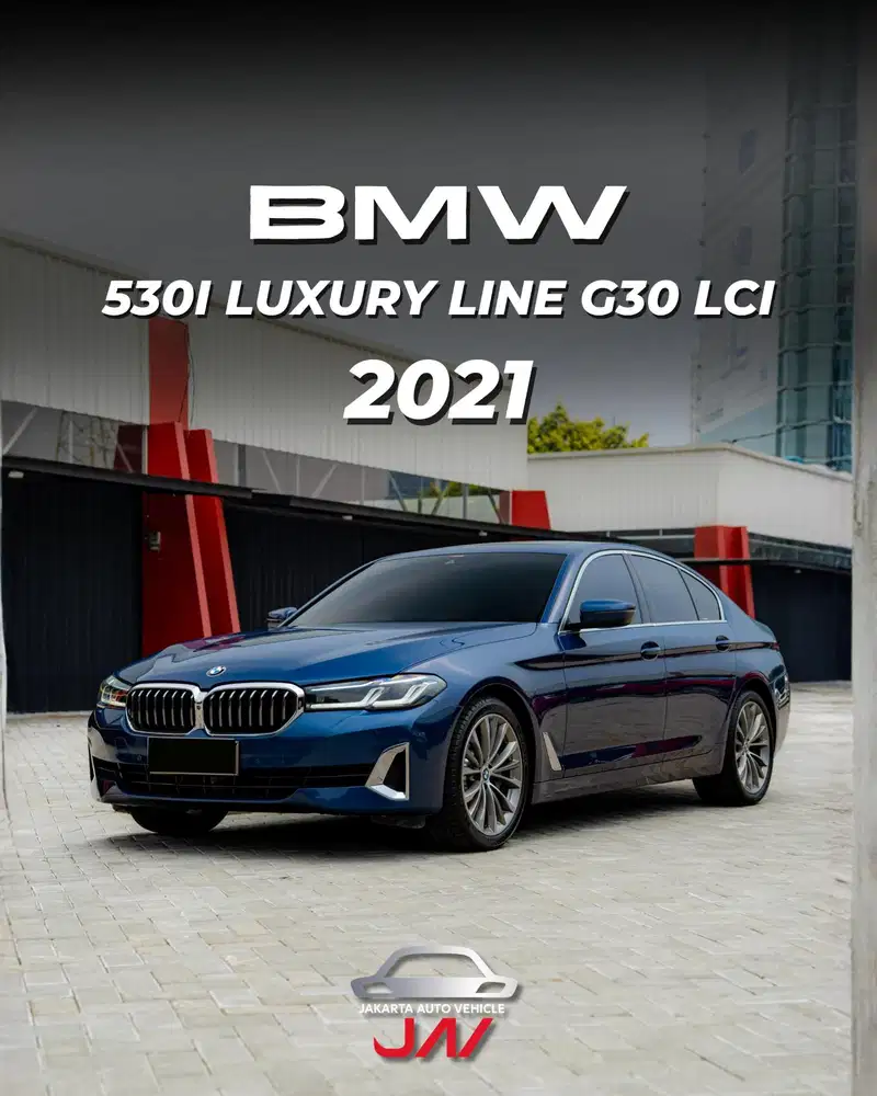 BMW 530i Luxury Line G30 LCI 2021 / LIKE NEW / LOW ODO