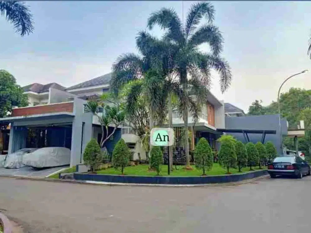 JUAL RUMAH KOTA WISATA CIBUBUR SHM POSISI HOEK BANGUNAN RAPI SIAP HUNI