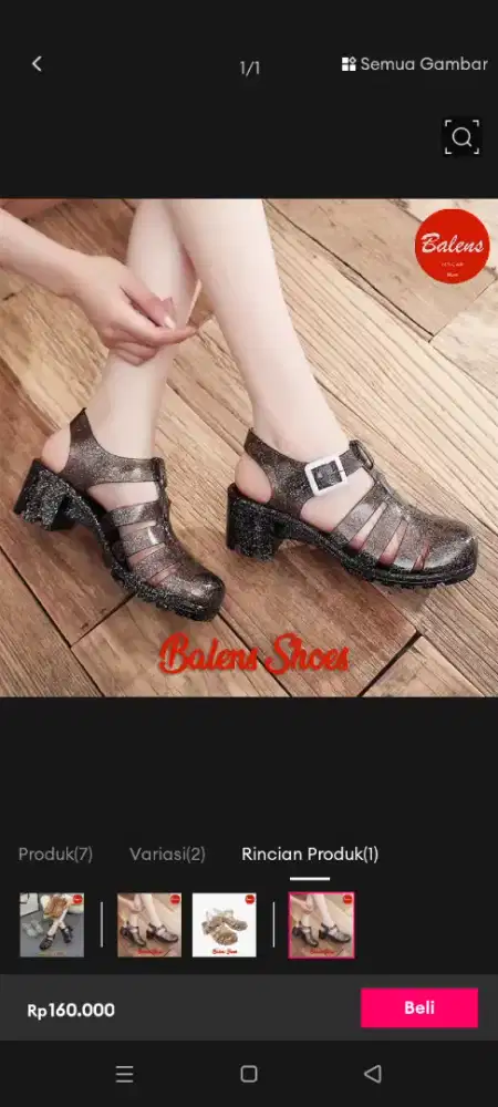 Dijual Set Celana, sweater, sepatu sandal Baru