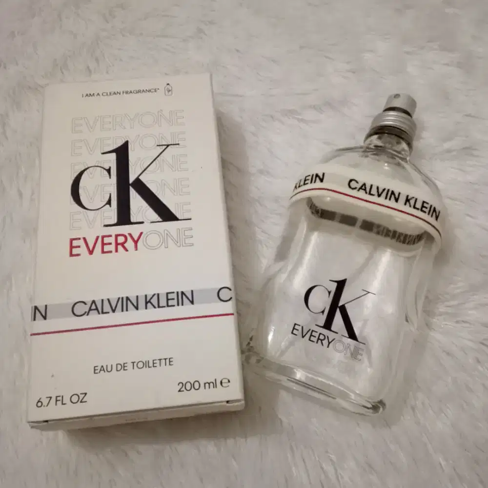 Botol Parfum Kosong + Dus Calvin Klein EveryOne 200ml