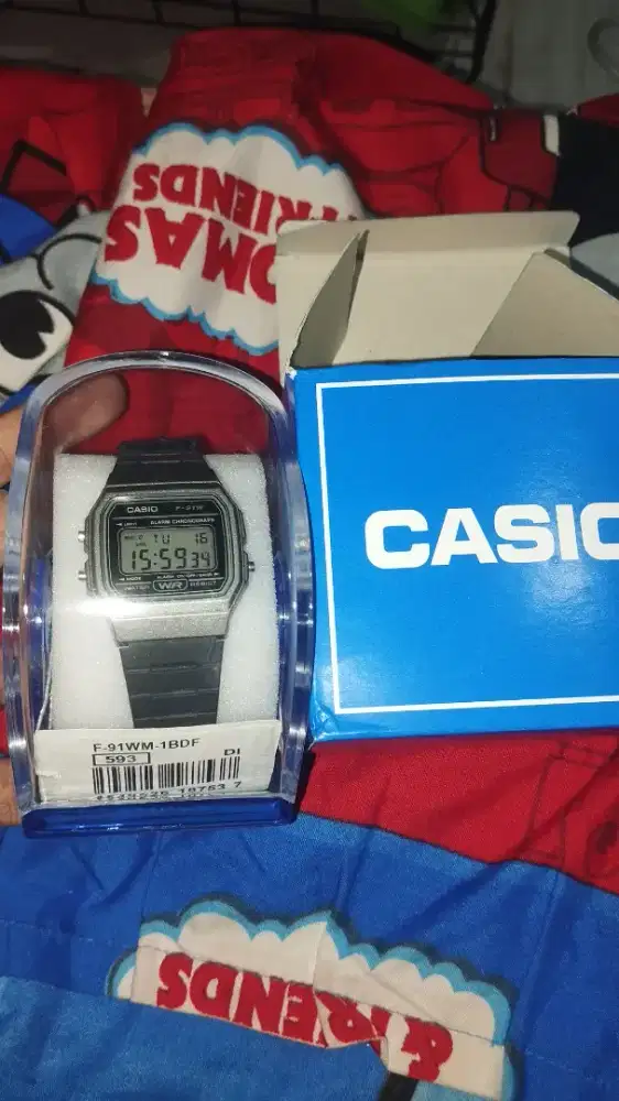 Jam Casio F-91W