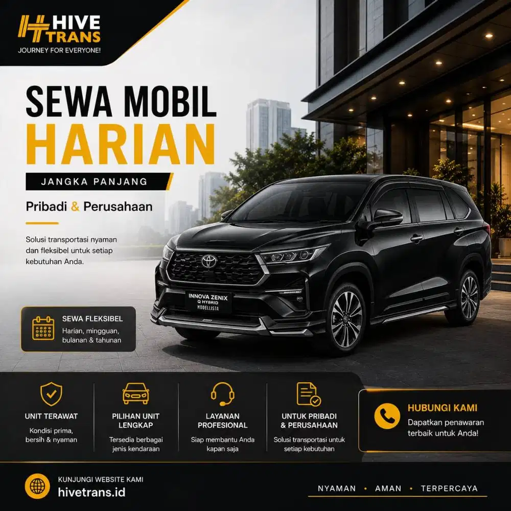 SEWA MOBIL RENTAL LEPAS KUNCI MATIC MUDAH YUK