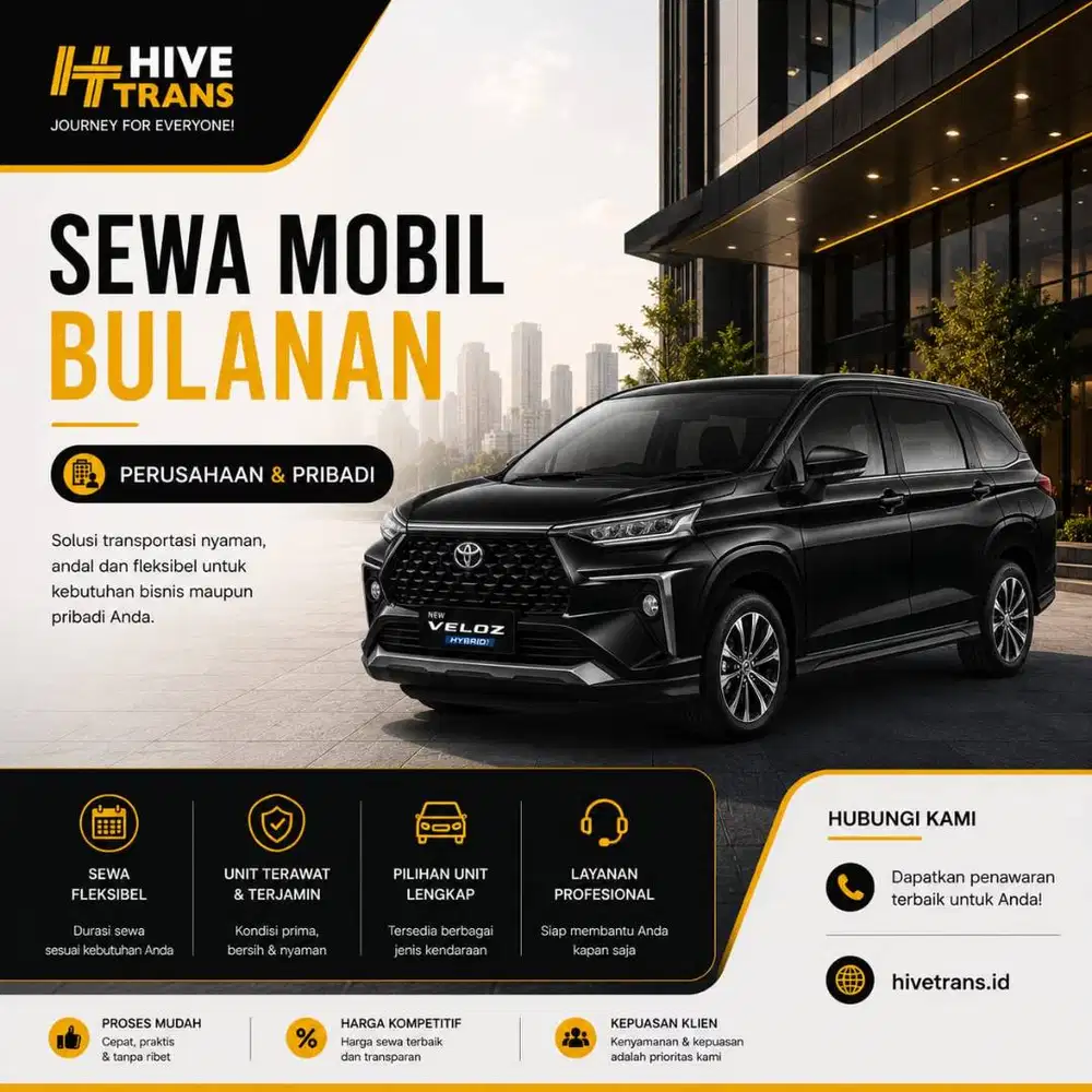 RENTAL SEWA MOBIL BULANAN PARUNG MATIC LEPAS KUNCI