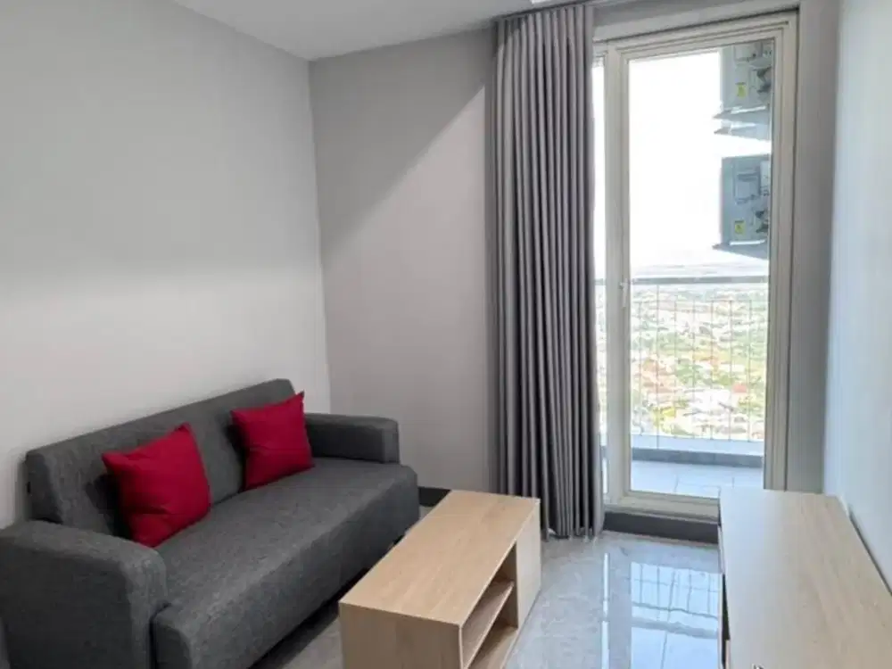 Disewakan Apartemen Bella Connect Pakuwon City Mall 2BR Furnished