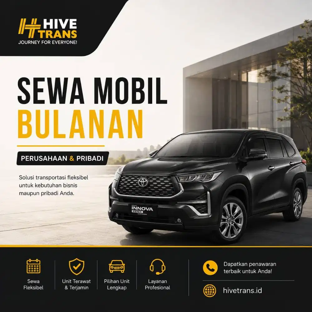 RENTAL SEWA MOBIL BULANAN MATIC LEPAS KUNCI PONDOK GEDE BEKASI