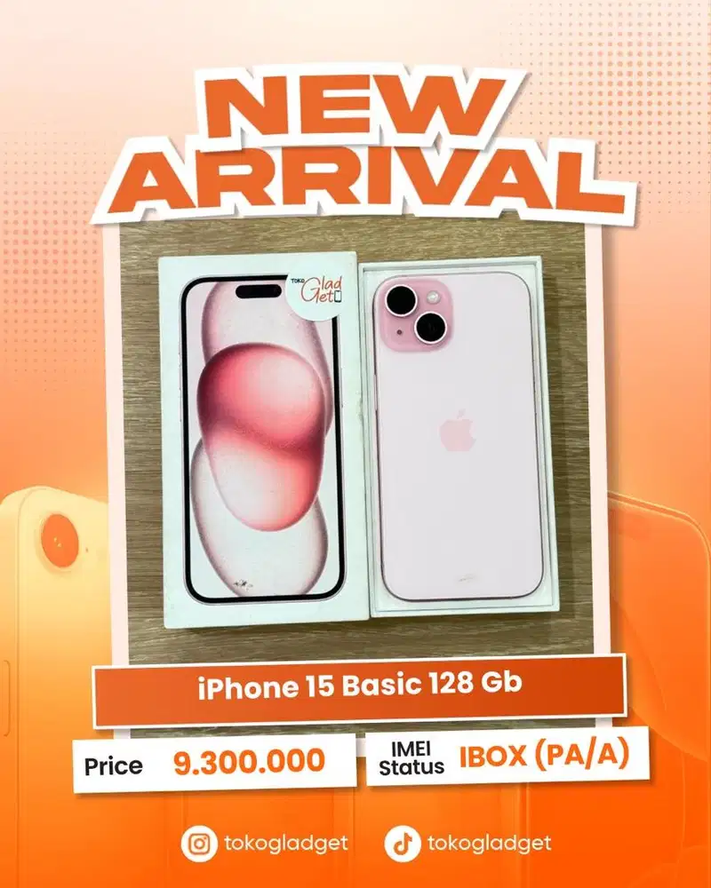 iPhone 15 Basic 128 Gb ex IBOX