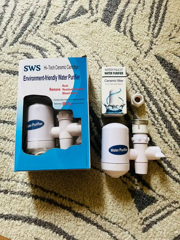 Filter Penyaring Air Kran SWS Water Purifier + Bonus Catridge