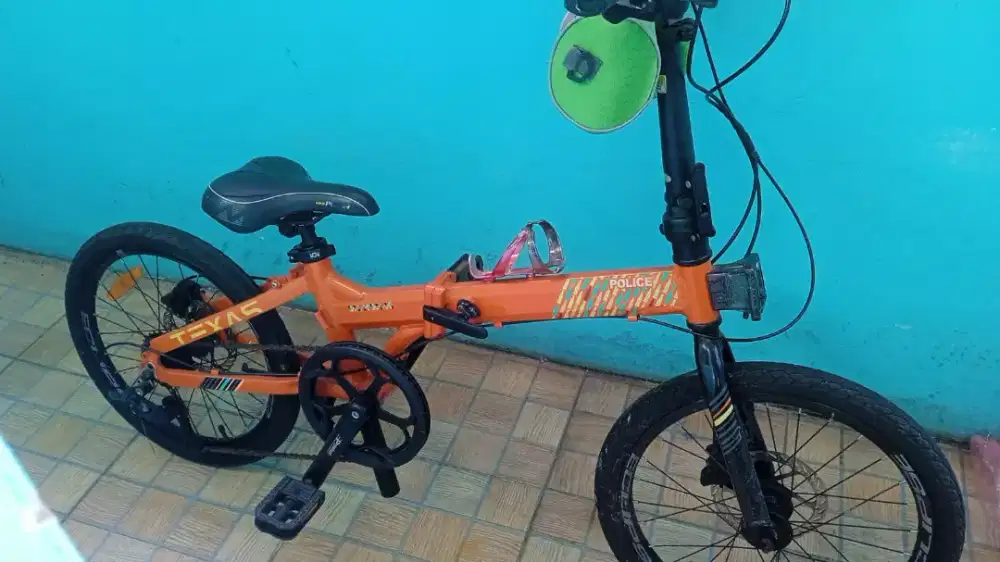Di Jual Sepeda Lipat Merk Police