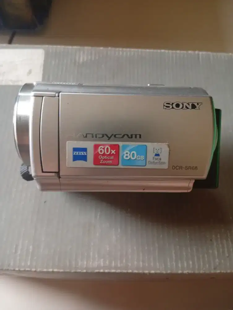 Handycam sony DCR-SR68 second tdk ada kabel adaptor