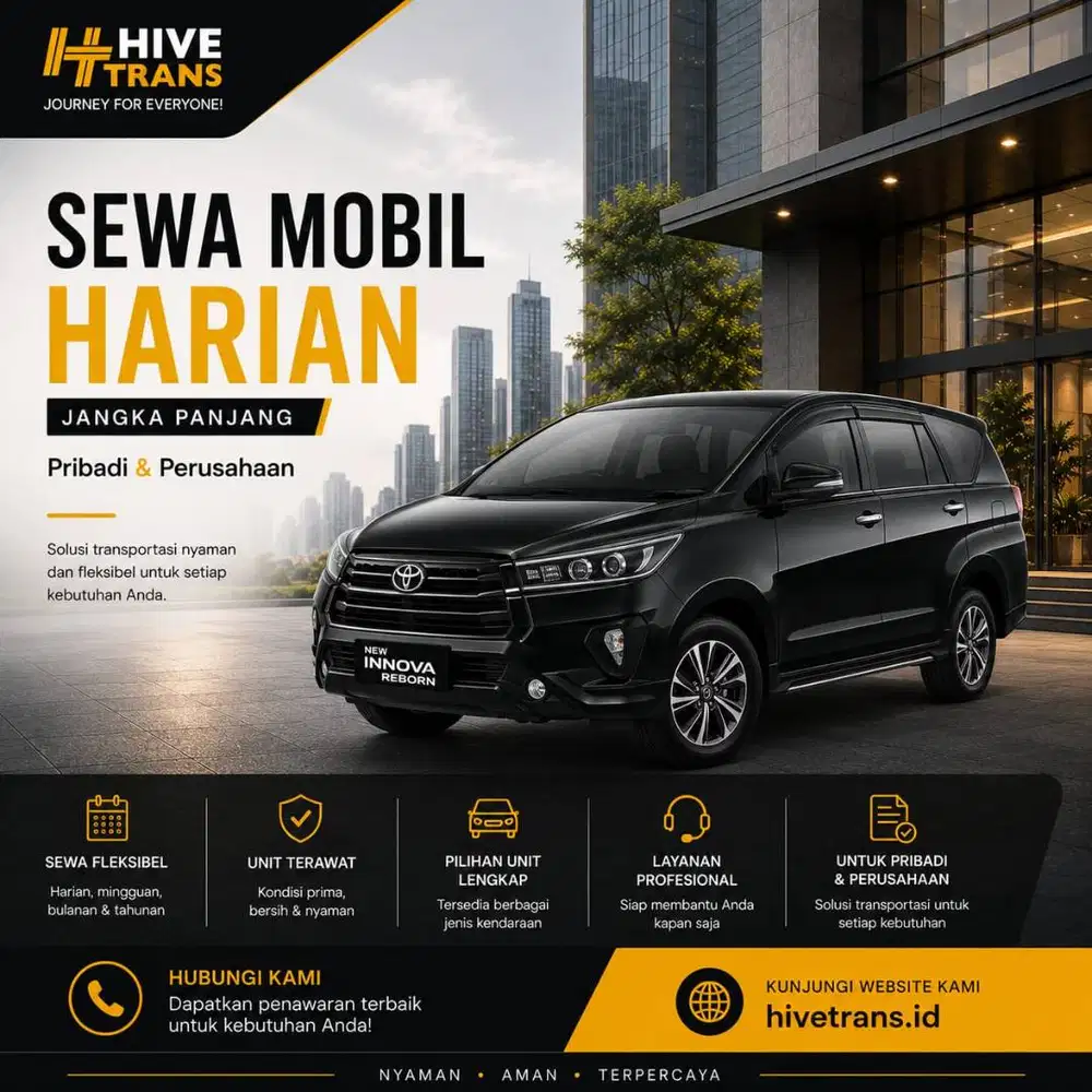 SEWA RENTAL MOBIL MUDAH LEPAS KUNCI 24 JAM