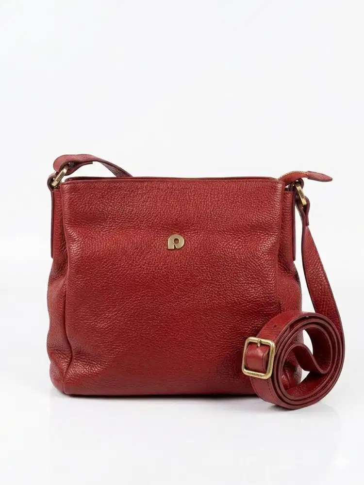 Tas Papilon Leather Original Bandung K3277 Merah