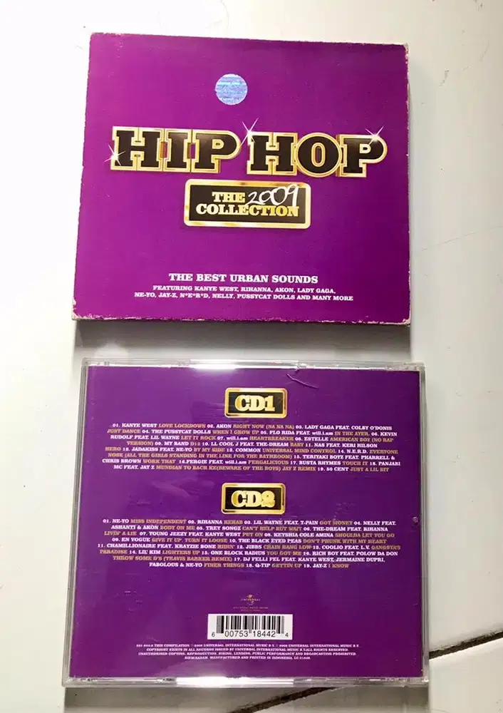 2 CDs audio Hip Hop the collection