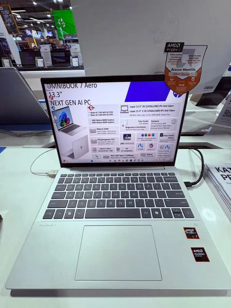 Laptop HP omnibook Aero 7 13
