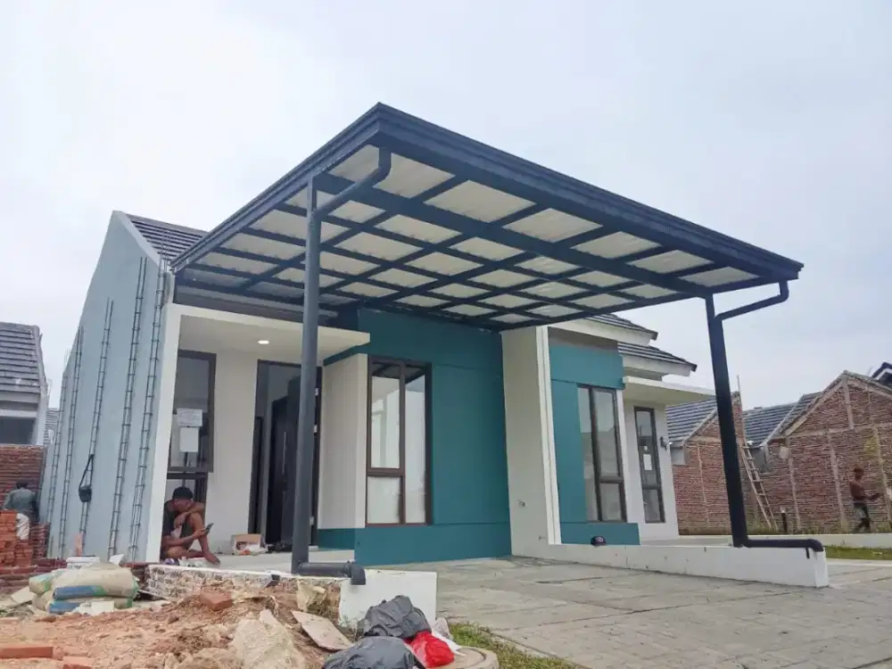 BENGKEL LAS KANOPI CANOPY TRALIS KITCHEN SET PAGAR TANGGA RAILING ATAP