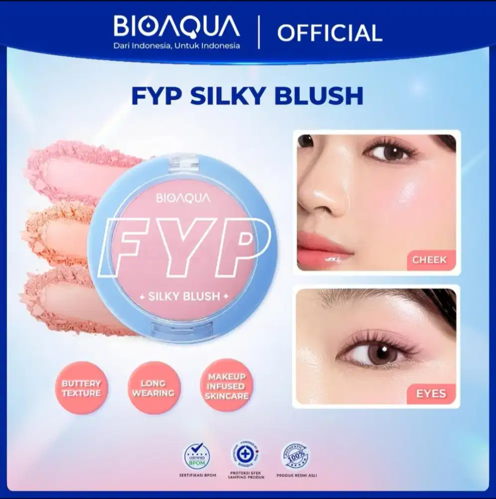 BIOAQUA FYP Silky Blush - Hi Peaches