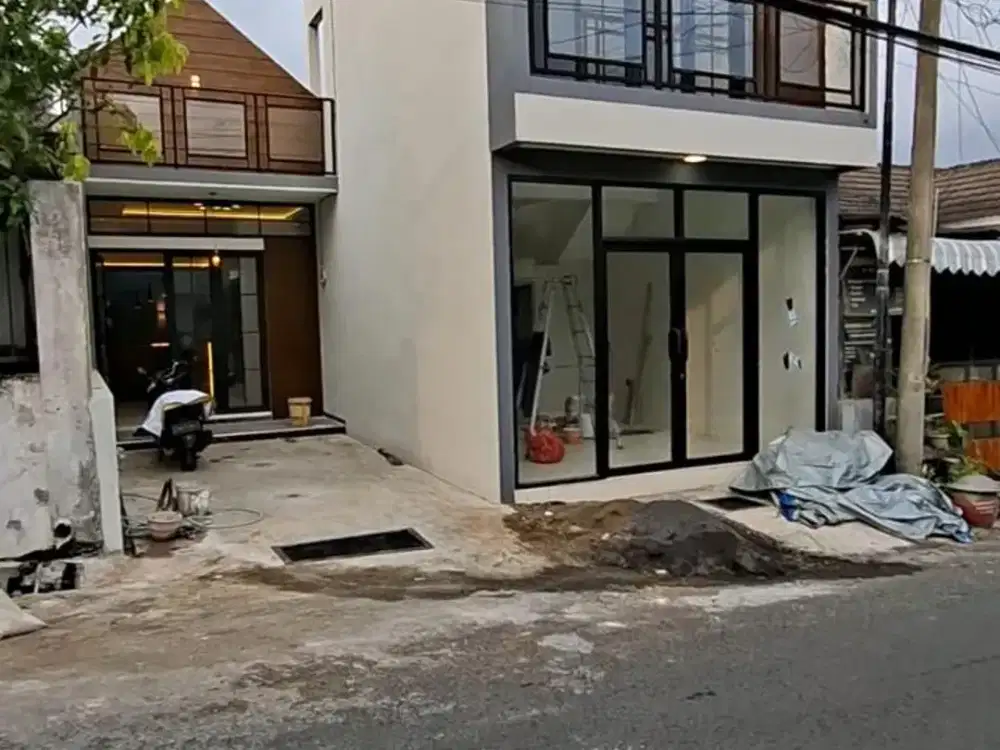 rumah poros jln konsep hunian dan tempat usaha area merjosari joyoagung villa bukit tidar cocok buat usaha hanya 7 menit ke kamous besar kota malang
