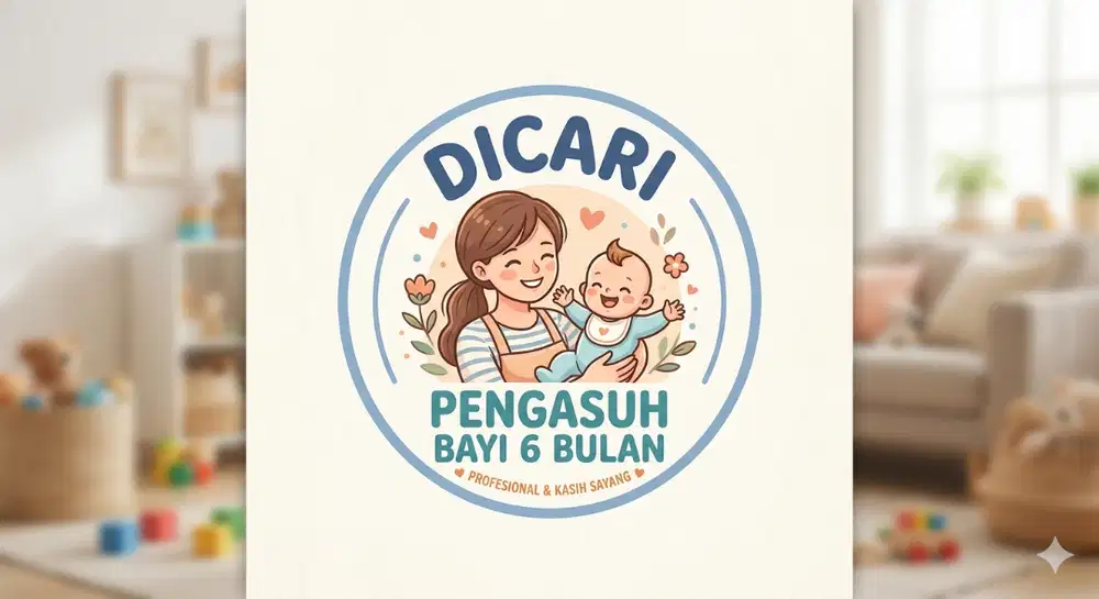 Dicari Pengasuh Anak (Usia 6 bulan)