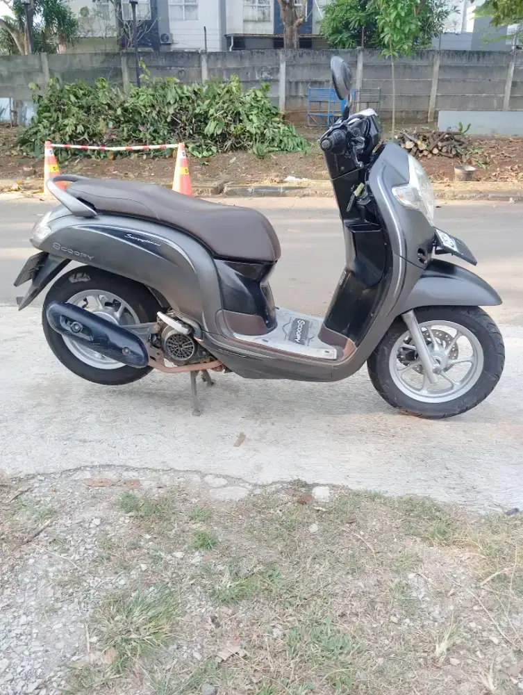 Honda Scoopy Donat 2018 fulori supergres pajak baru bayar d graha