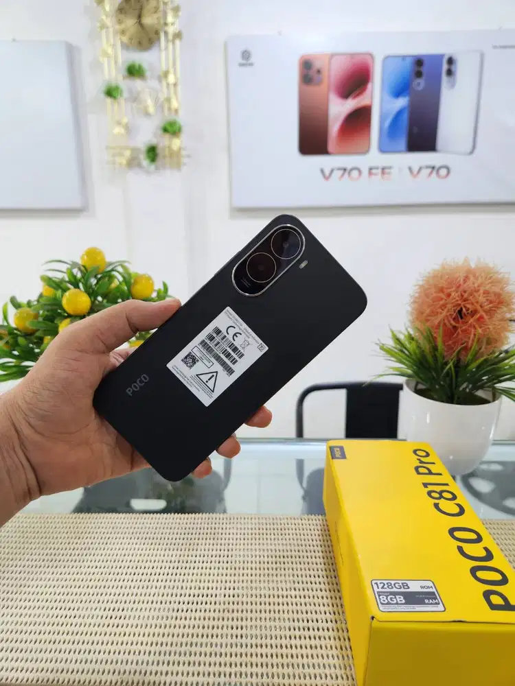 Poco C81 Pro Ram 8Gb/ 128Gb Fullset Mulus Pemakaian 1 Minggu Like New