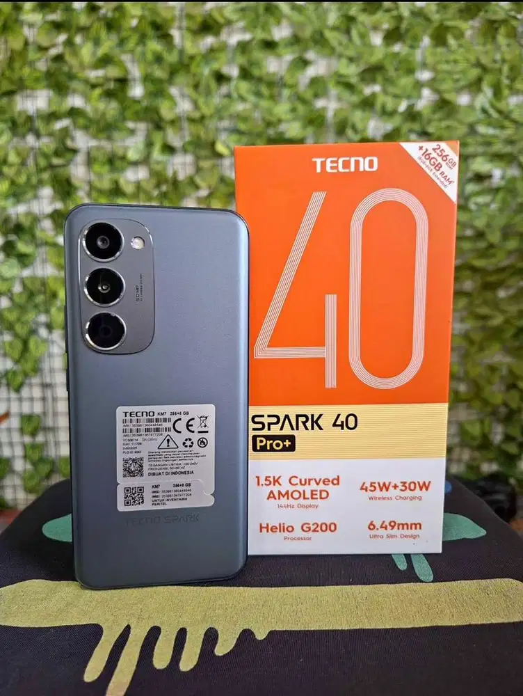 Tecno spark 40 pro plus 8+8/256 fulset