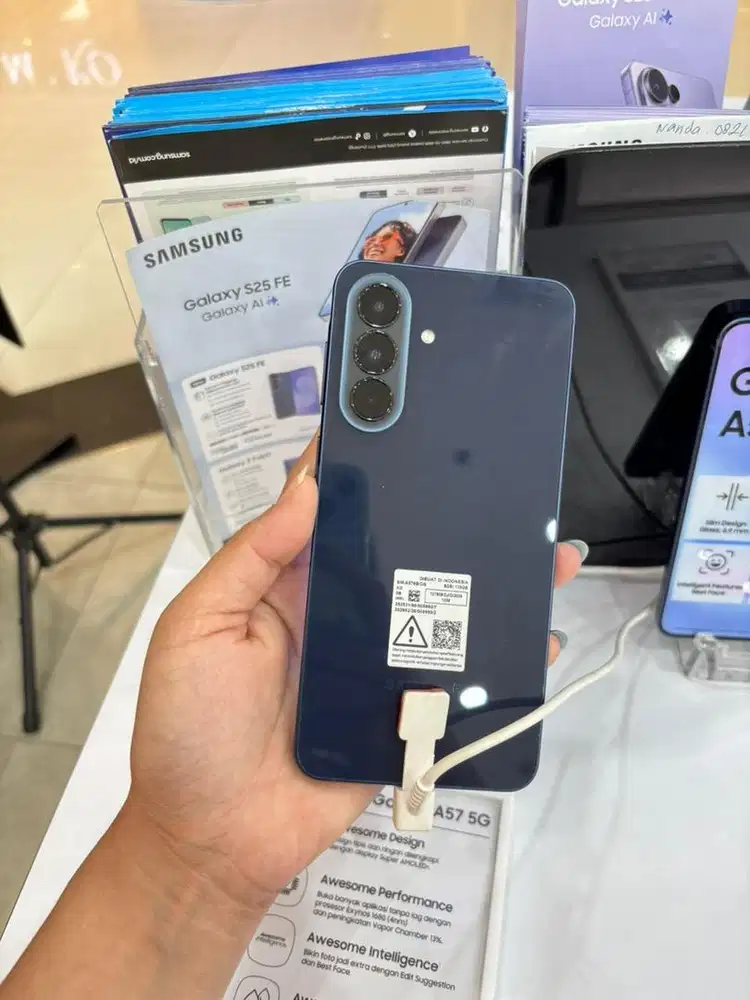 CICILAN SAMSUNG A57 128 GB PROMO BUNGA RINGAN