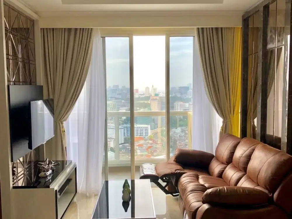 DISEWAKAN – Menteng Park Penthouse, City View Monas