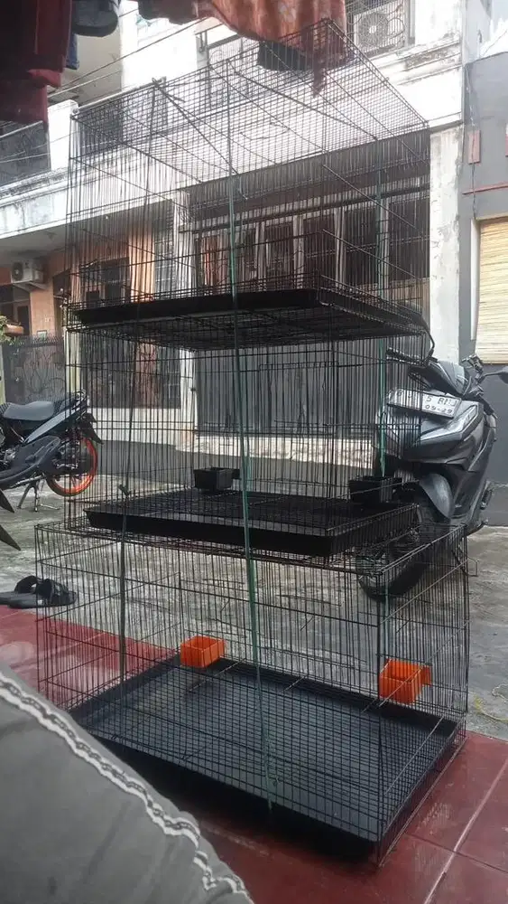 kandang besi bekas kucing