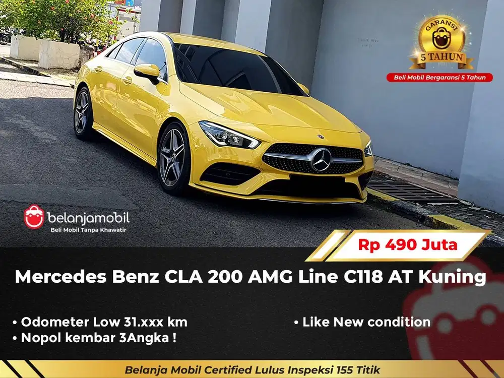 [ KM LOW ] Mercedes Benz Mercy CLA200 CLA 200 C118 AT 2019/2020