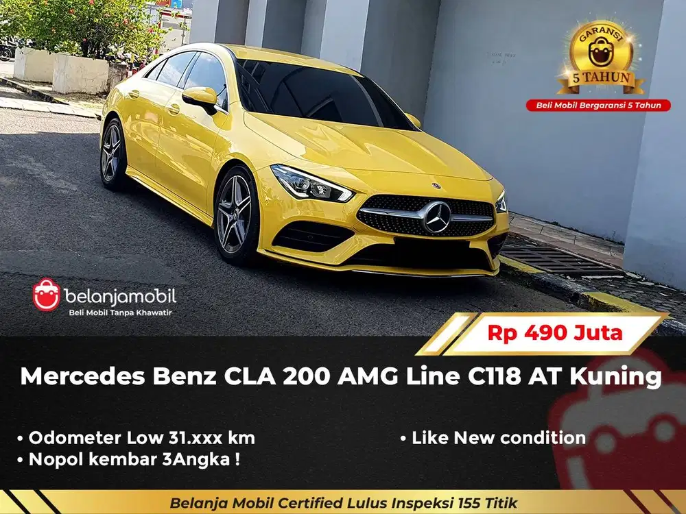 [ KM LOW ] Mercedes Benz Mercy CLA200 CLA 200 C118 AT 2019/2020