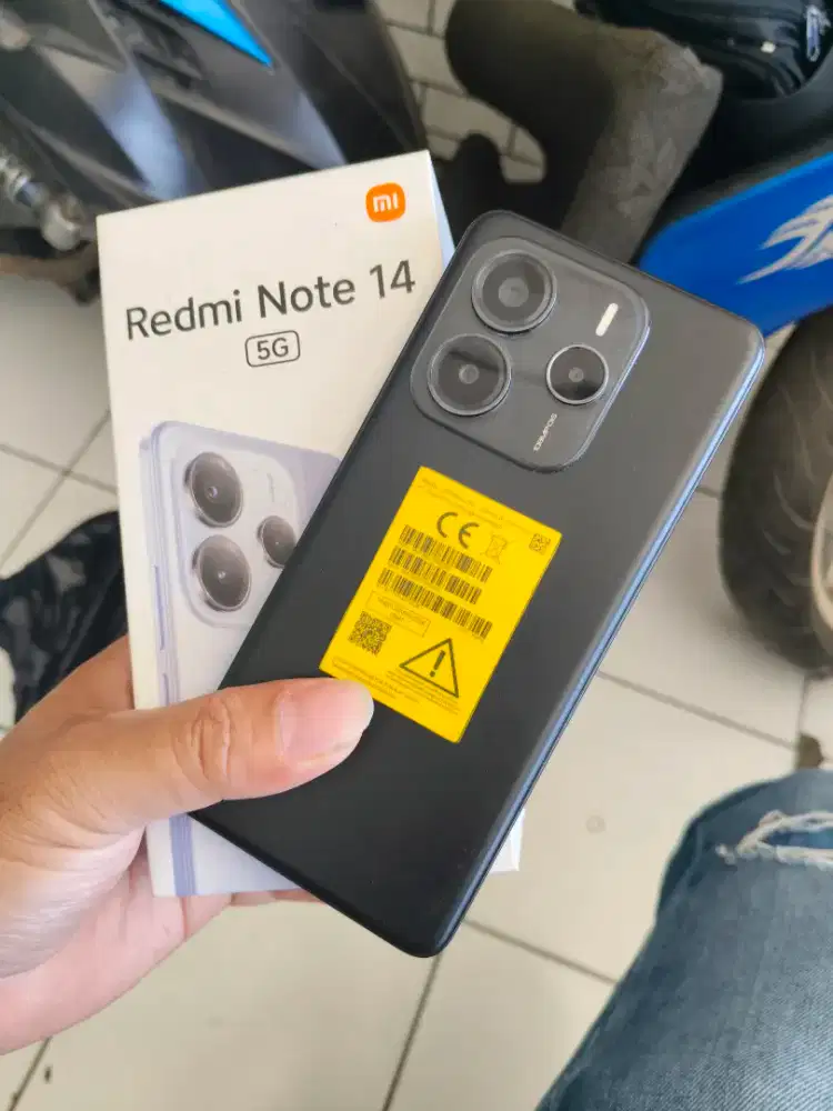 Redmi note 14 5G 8/256 lengkap full original no minus