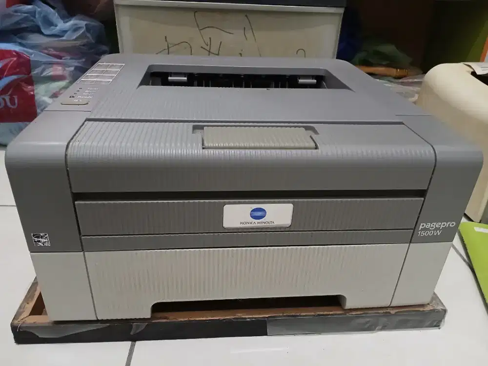 Printer laser monokrom ( Hitam Putih ) Konica Minolta PagePro 1500W