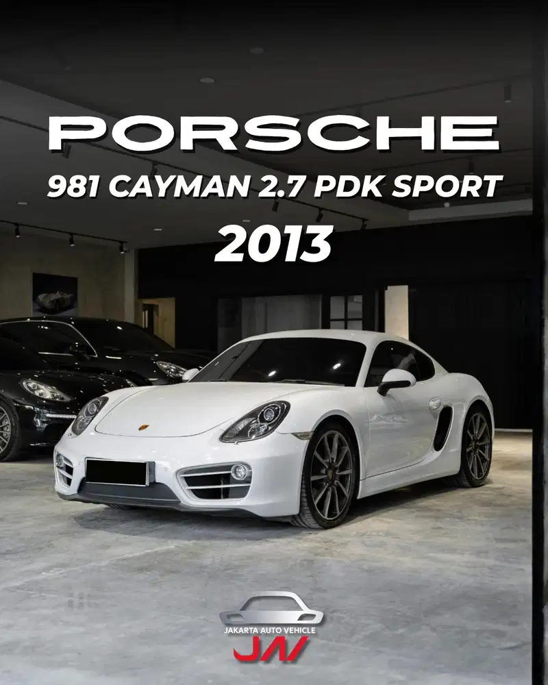 Porsche 981 Cayman 2.7 PDK Sport Chrono
