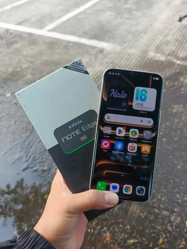 Infinix Note Edge 5G Lunar Titanium 8/256