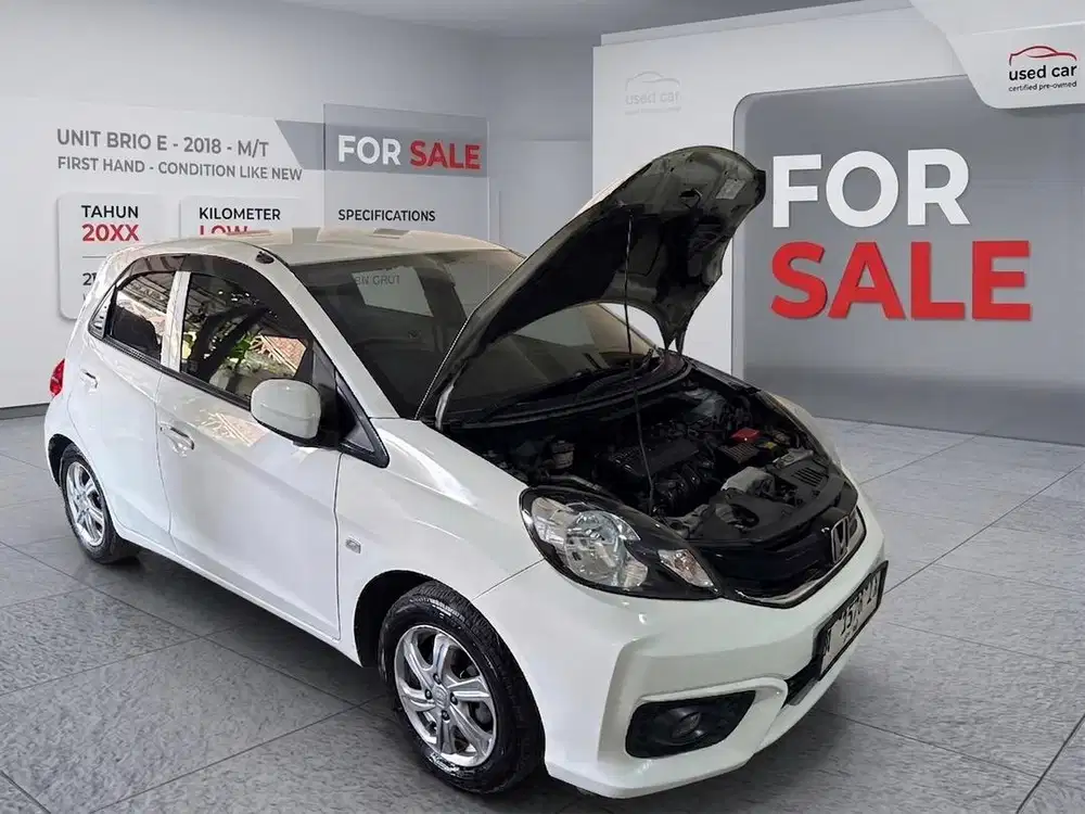 Honda Brio E-Satya - Tahun 2018 - Fisrt Hand - Tax Long.
